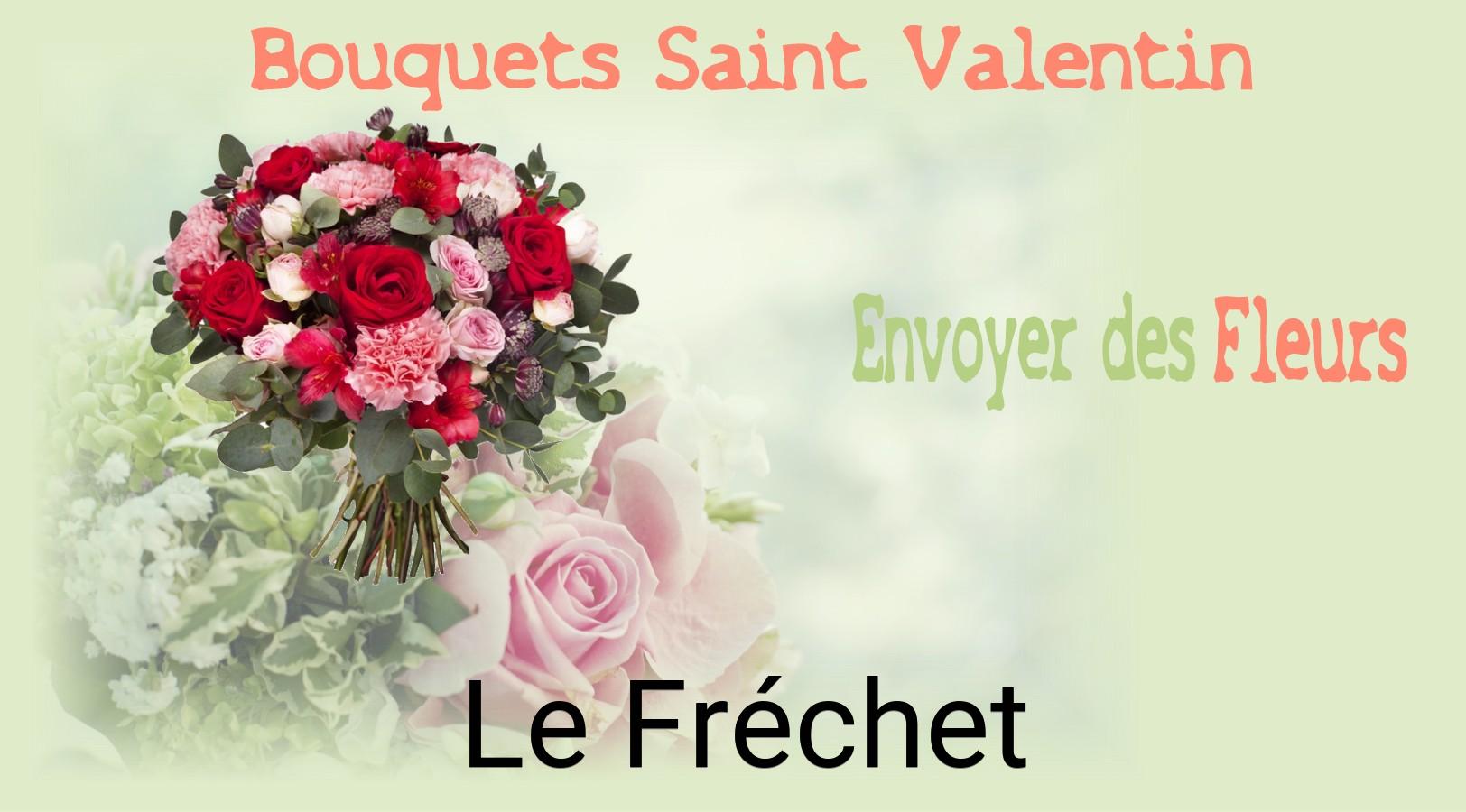 Roses de Saint-Valentin livrées à Le Fréchet